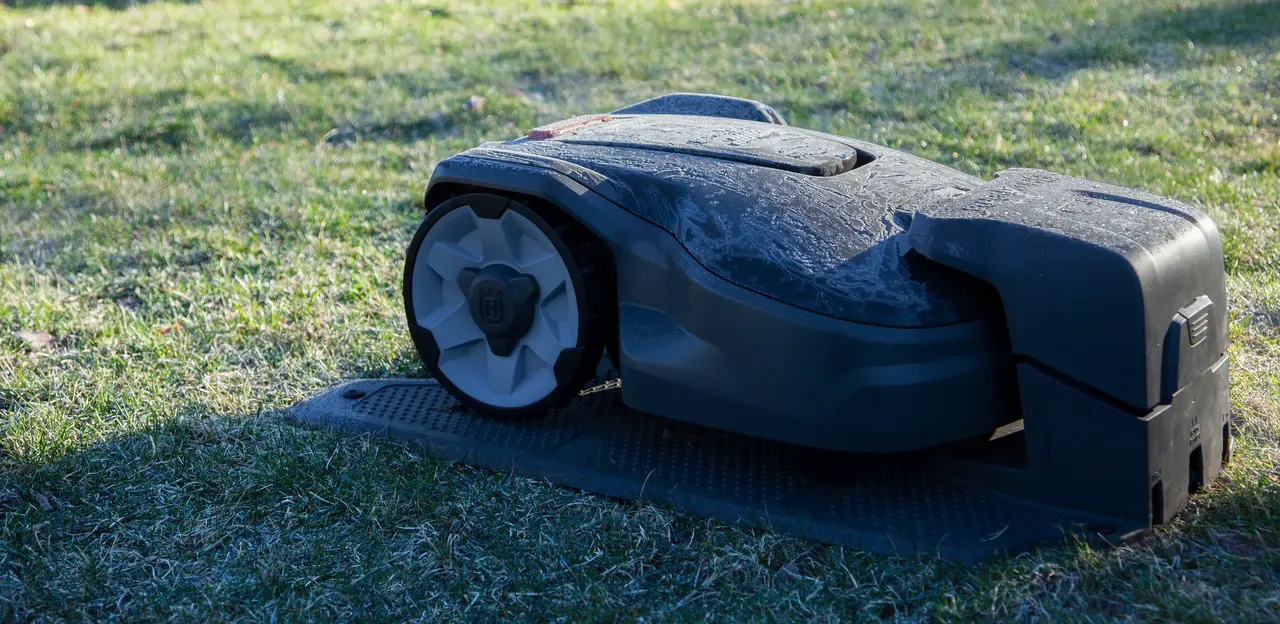 Robot med rim på